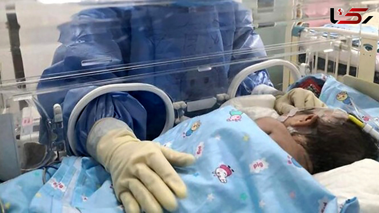 مرگ کرونایی نوزاد کرمانی / پرستاران اشک ریختند 