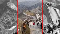 فیلم یخبندان و لغزندگی در دیوار تاریخی چین