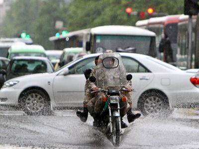 پیش‌ بینی بارش باران و وزش باد شدید در استان‌ های مختلف