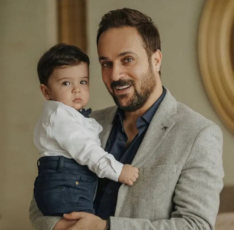 احمد مهران‌فر و پسرش نیک