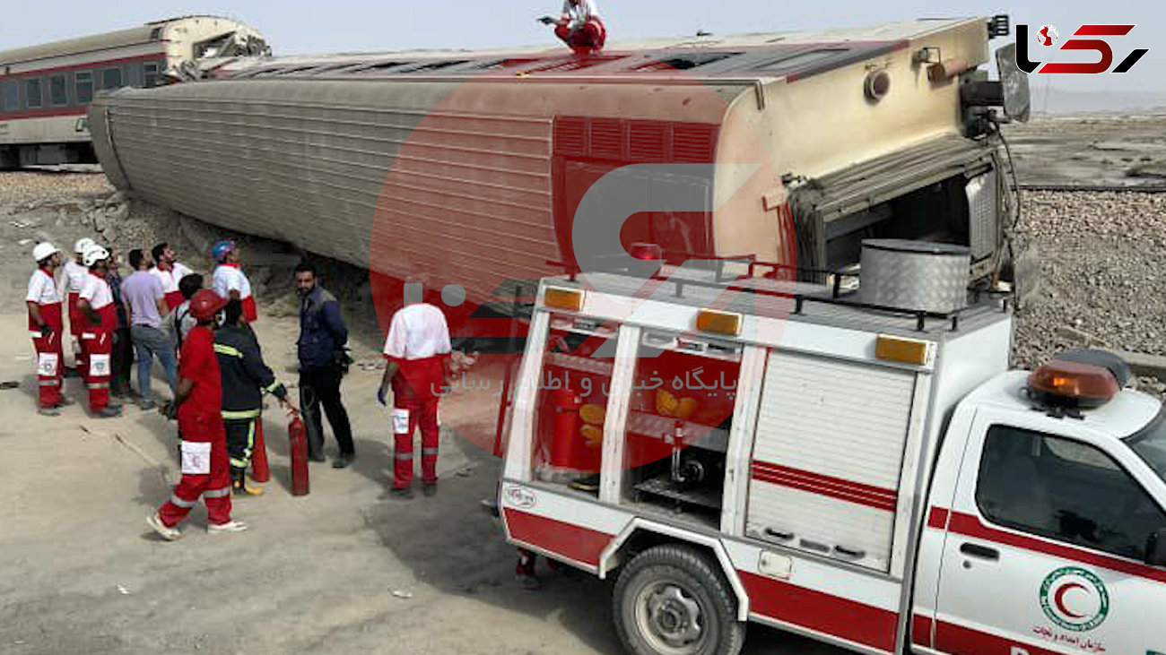 ۲۷ مصدوم سانحه قطار به بیمارستان شهید رهنمون یزد منتقل شدند