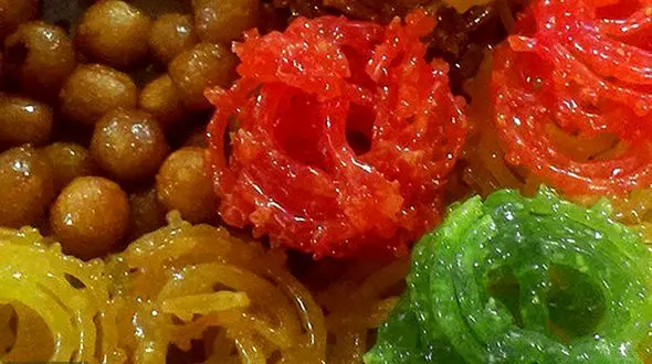 زولبیا و بامیه رنگی نخرید 