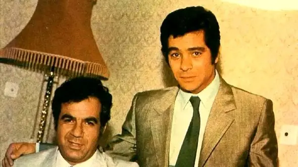 عکس سفر در زمان / دیدار «ناصر ملک مطیعی و بهروز وثوقی» در پیری؛ دهه 80