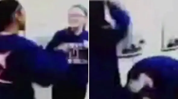 فیلم لحظه حمله وحشیانه به دختر 12 ساله در سرویس بهداشتی مدرسه +فیلم و عکس