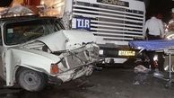 حادثه ای مرگبار در بزرگراه آزادگان / یک راننده جان باخت + عکس