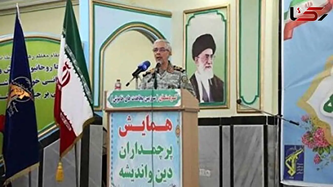 سرلشکر باقری: ایران امن و آرام میان آتش غرب آسیا