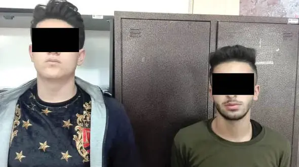 عکس 2 جوان مشهدی که در شهر خون به پا کردند/ تهدید زن و مرد با قمه