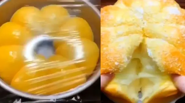 با نان شیر صبحانه خود را میل کنید + فیلم 