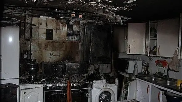 یخچال 2 قلو خانه یک اهوازی را به آتش کشید