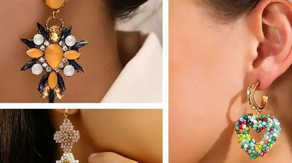 10 مدل جذاب گوشواره منجوقی که استایل شما را متفاوت می‌ کند