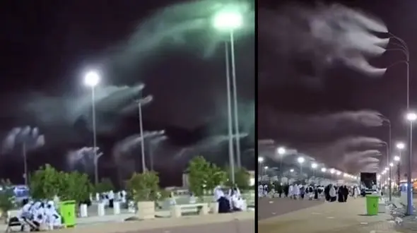 سیستم خنک کننده فضای باز در عربستان سعودی