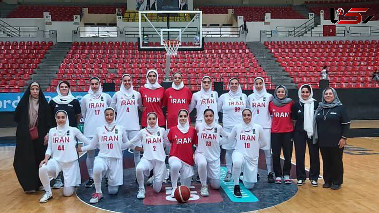 شادی دختران بسکتبال ایران پس از دومین پیروزی در کاپ آسیا + فیلم 