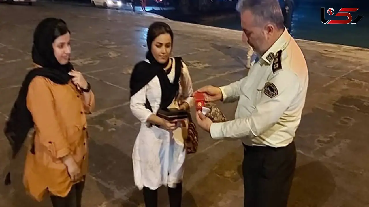  خبر خوب / اقدام انساندوستانه مامور پلیس قشم  / زن جوان شوکه شد + عکس