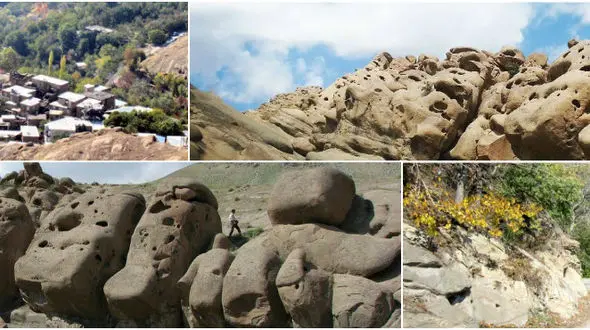 با روستای وردیج بیشتر آشنا شوید / صورتک های سنگی در غربی ترین نقطه شهر تهران +فیلم