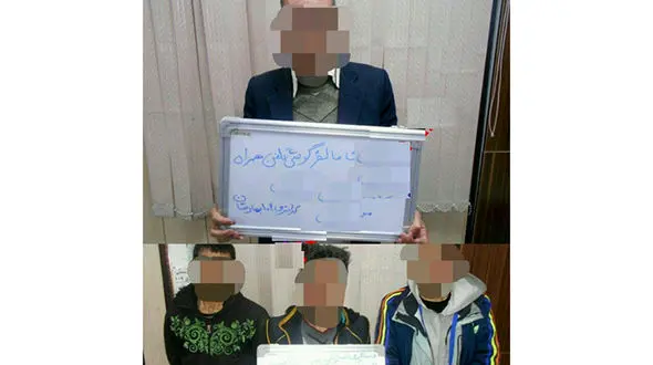 دستگیری مالخر گوشی های مسروقه در بهارستان +عکس