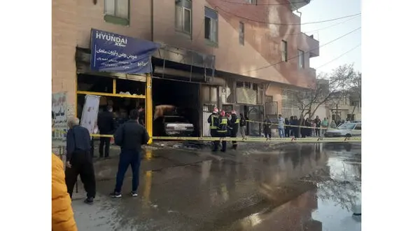 انفجار پژو ۴۰۵ در کرمانشاه ۴ مصدوم برجای گذاشت 