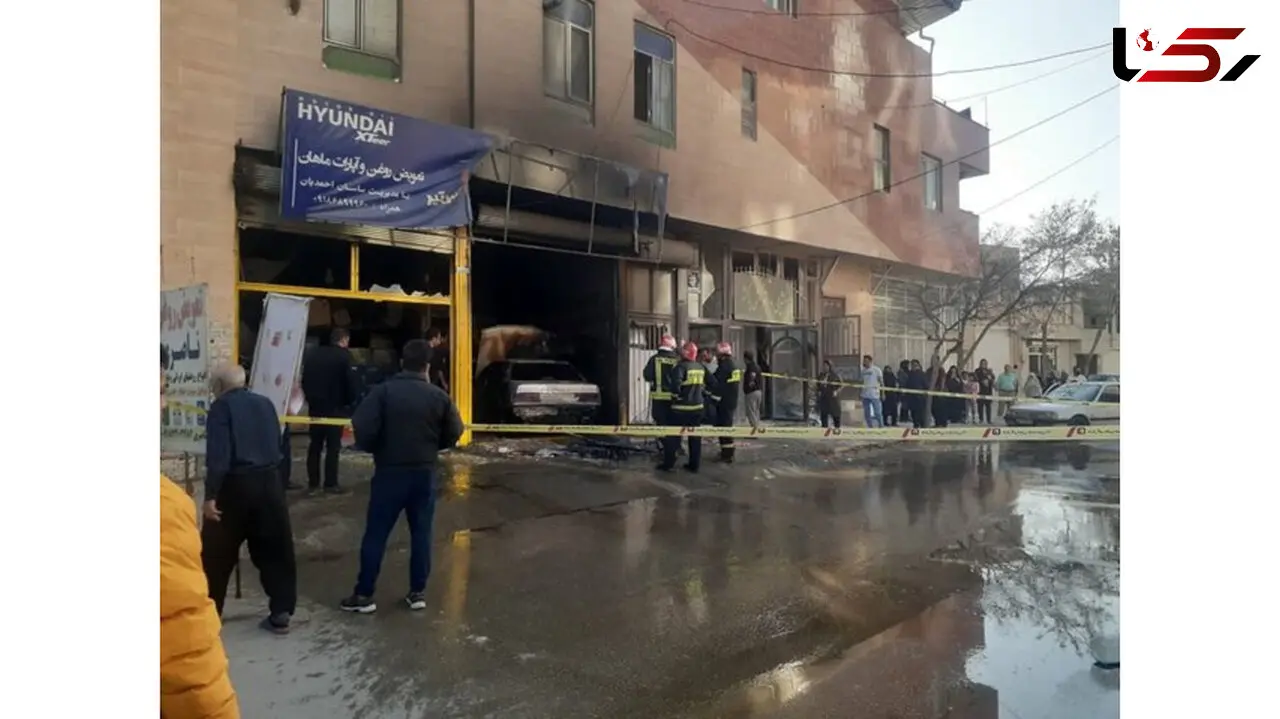 انفجار پژو ۴۰۵ در کرمانشاه ۴ مصدوم برجای گذاشت 