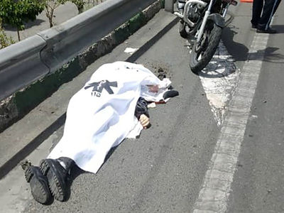 تعقیب مرگ در مشهد / راننده شجاع ال۹۰ راز قتل دلخراش موتورسوار جوان را فاش کرد