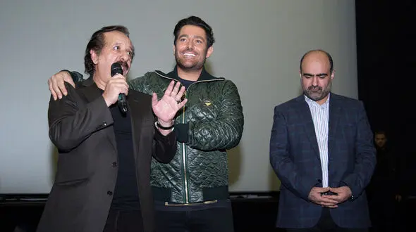 حضور گلزار در کنار مجید مجیدی در اکران مردمی آن سوی ابرها/ در هند همه از محمدرضا گلزار به نیکی یادمی کنند +عکس 