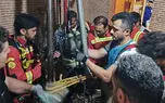 مرگبار دلخراش یک کارگر پس از سقوط به چاه 110 متری / در شهرآرا تهران رخ داد + فیلم