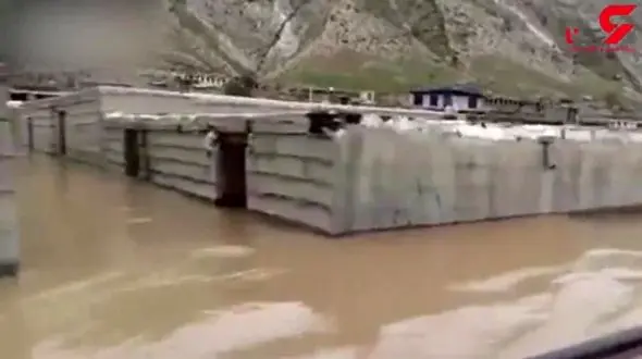 رودبار کوهدشت هم در سیل غرق شد + عکس تکاندهنده