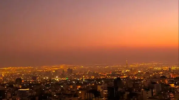 از غروب زیبای تهران تا بندر خمیر هرمزگان