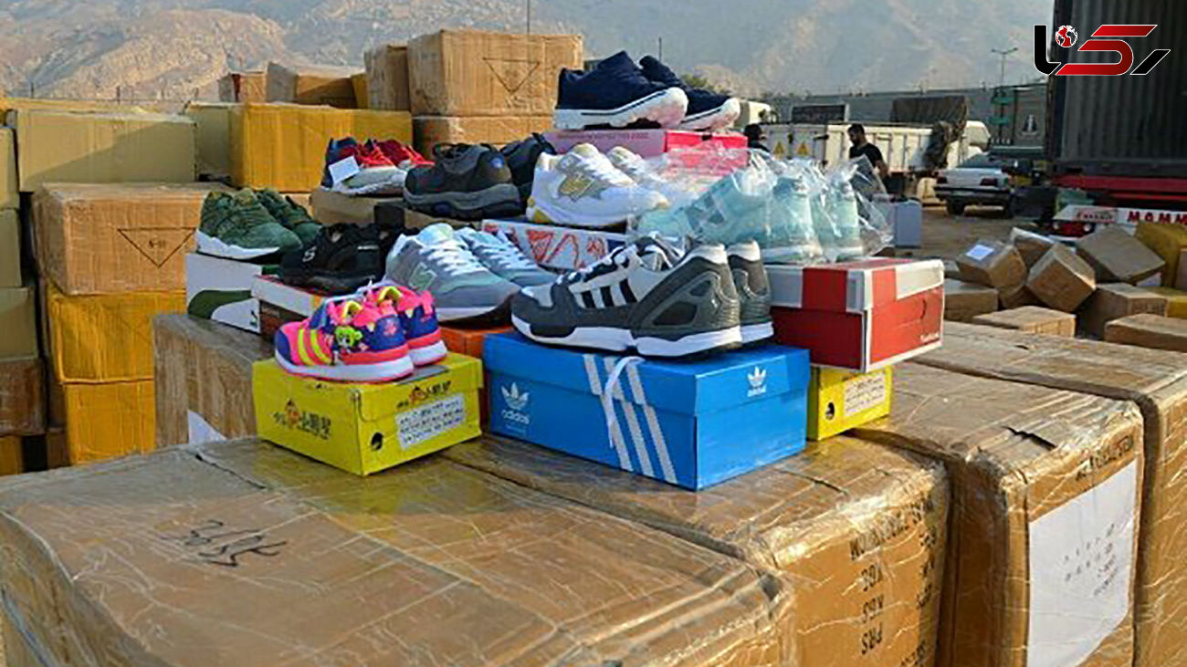 کشف 1 میلیارد تومان کفش قاچاق در شمال تهران