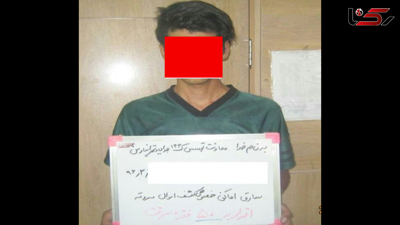دزد 19 ساله جوادیه تهرانپارس دستگیر شد + عکس 