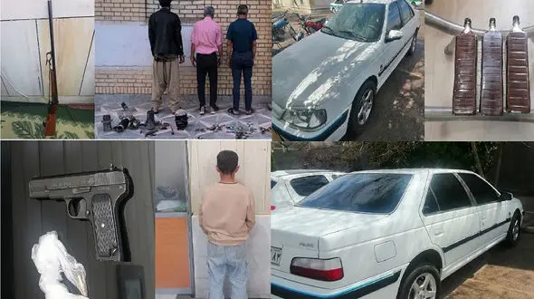 دستبند پلیس بر دستان شکارچیان غیرمجاز در داراب