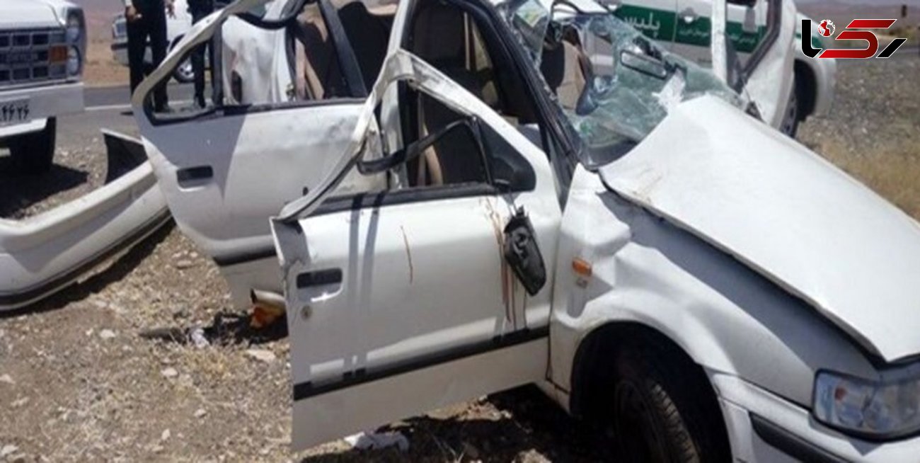 ۶ کشته و مصدوم در واژگونی خودرو سمند در محور یاسوج- اصفهان