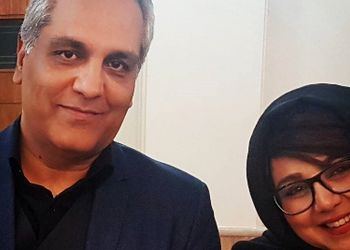 ویدیویی خنده‌دار و جالب از جوجو بازی مهران مدیری و بهنوش بختیاری/ فقط خنده‌های ترسناک آقای بازیگر