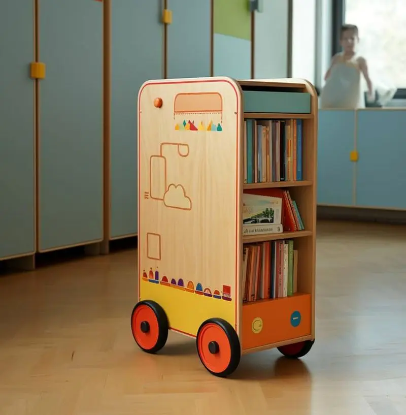 کتابخانه فانتزی اتاق کودک