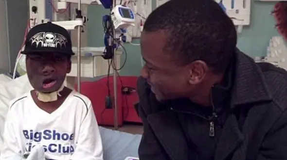 پسر بدون صورت مُرد+عکس