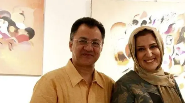 عکس سفر در زمان /  ژیلا امیرشاهی مجری معروف و همسرش سید جمال الدین طبسی‌نژاد ... / شوهرم همه جا ...