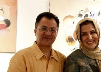 عکس سفر در زمان /  ژیلا امیرشاهی مجری معروف و همسرش سید جمال الدین طبسی‌نژاد ... / شوهرم همه جا ...