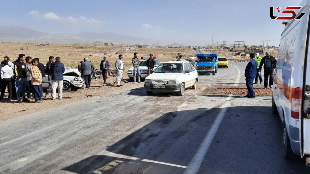 تصادف زنجیره ای با 7 زخمی در تربت حیدریه