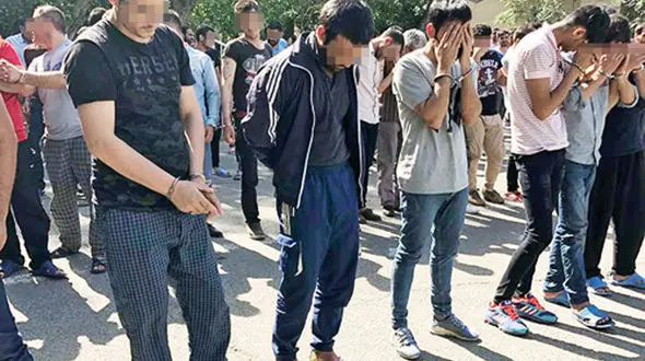 این پسر خبیث همیشه از دست پلیس تهران فرار می کند! + عکس 