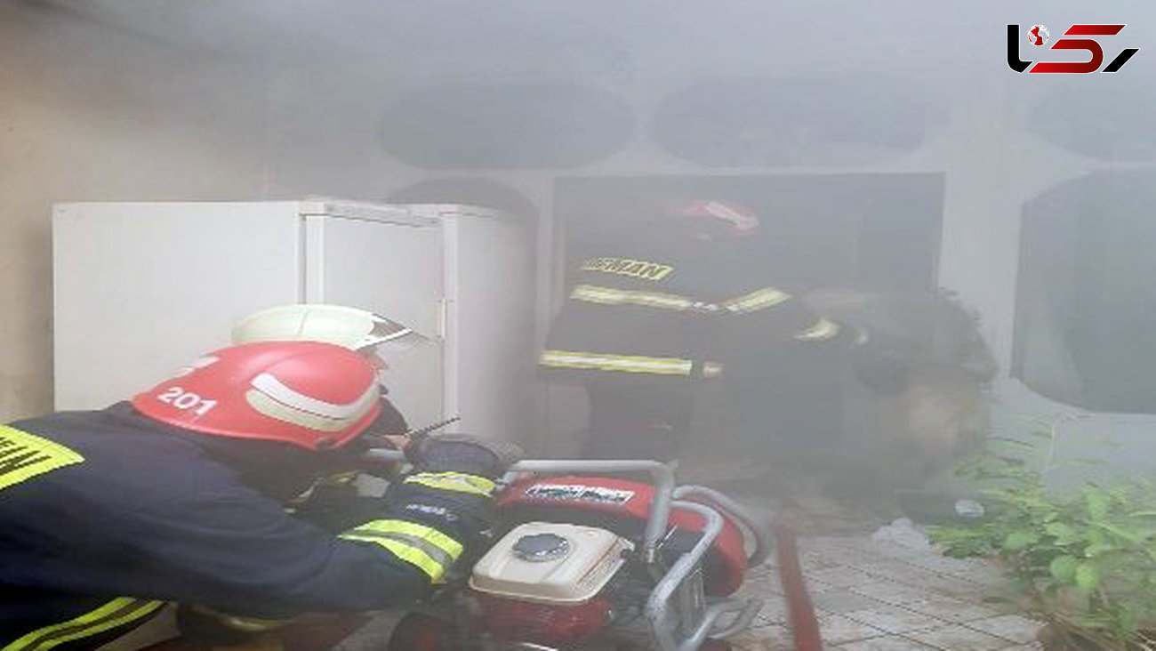 6 عملیات برای مهار آتش سوزی کارگاه چوبی بری در گلستان + عکس