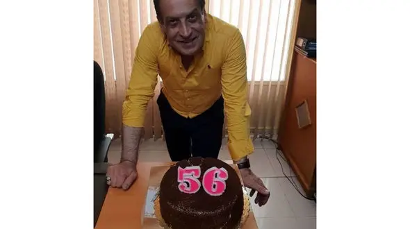 جشن تولد 56 سالگی مجری همیشه خوشحال تلویزیون +تصاویر