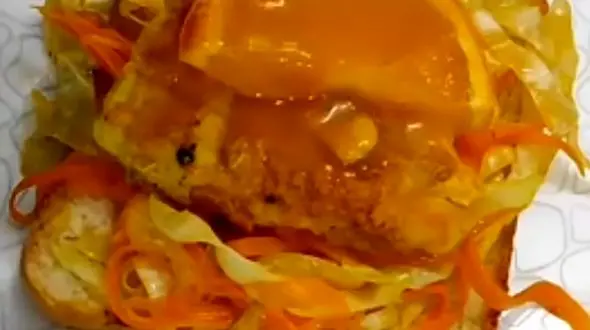 سینه مرغ پرتقالی شام شانزدهم + فیلم