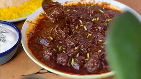 آموزش پخت خورشت داوود پاشا یک خورشت بی نظیر و جذاب + فیلم
