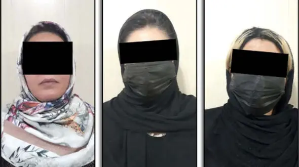 این 3 زن هنگام سرقت بازداشت شدند + عکس