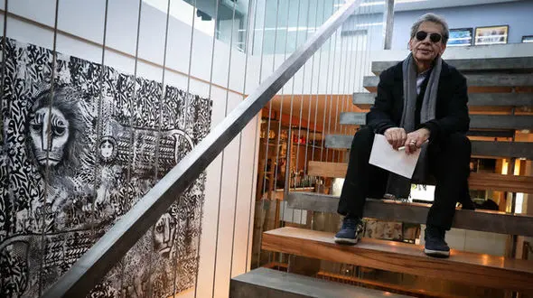 آتش در کاریکاتورهای کامبیز درمبخش