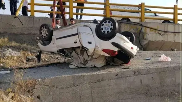 تصاویر حادثه ای هولناک و مرگبار در آزادراه تهران _ پردیس