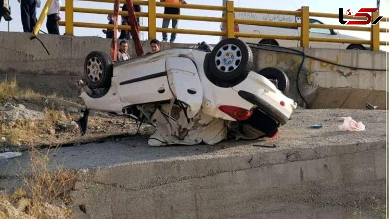 تصاویر حادثه ای هولناک و مرگبار در آزادراه تهران _ پردیس
