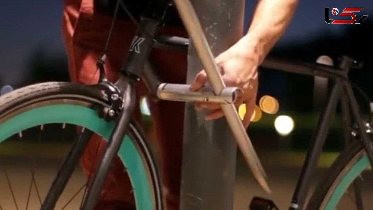 دوچرخه ضد سرقت هم ساخته شد + فیلم