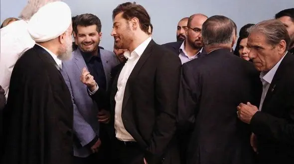 صحبت های محمدرضا گلزار در مراسم افطاری رئیس‌جمهور +تصاویر 