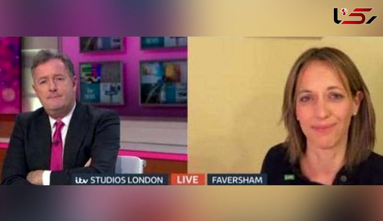 مشاجره مجری با وزیر انگلیسی به علت خنده نا به جای وی 