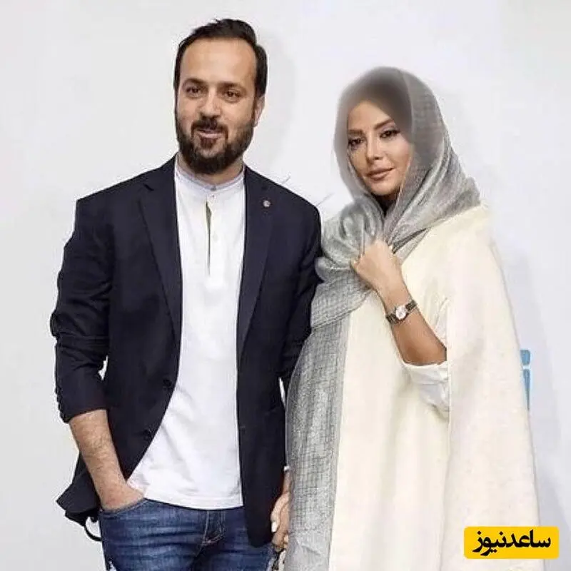 احمد مهران فر و همسرش مونا فائزپور