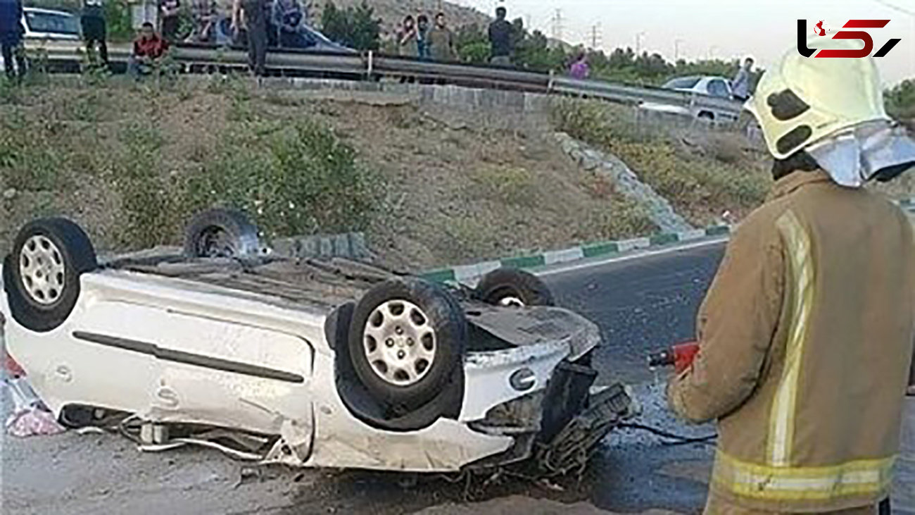 لاستیک در رفته گردن مرد ایرانی را شکست / مرگ دردناک در جاده همدان به تهران